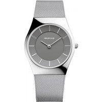 Bering Time Men's 11936-309 36mm Quartz Watch in Silver