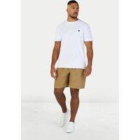 Raging Bull Men's Stretch Waist Linen Short in Natural | Size: Large