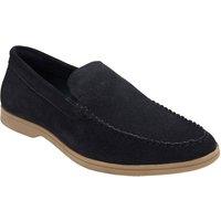 Lotus Men's 'Drakon' Suede Loafers in Navy | Size: 8