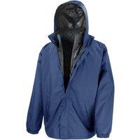 Result Core Men's 3 in 1 Jacket in Navy | Size: 4XL