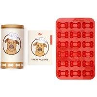 Kikkerland Kobe Make Your Own Dog Treats Silicone Mould + Recipe Book