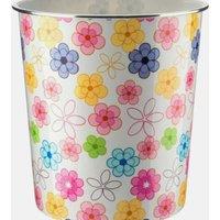 DECORE4U LTD H+ Flora Waste Bin 7.7L Plastic Trash Can for Kitchen Bathroom Office