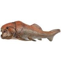 CollectA Dunkleosteus Dinosaur Toy with Movable Jaw in Light Brown