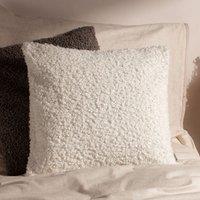 Yard Cabu Chunky Boucle Cushion in Ecru | Size: 45 cm x 45 cm