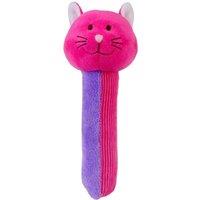 Fiesta Crafts Cat Baby Sensory Squeakaboo Squeaker Toy Rattle