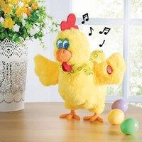 Bourne & Hollins Singing Chicken Toy with Surprise Eggs, H30cm, Age 3+
