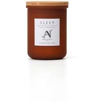 Aroma Naturals Sleep Scented Candle - Amber Glass with Cork Lid in Brown | Size: Small