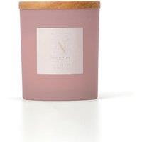 Aroma Naturals Frosted Decadence Glass Candle - Pink Cherry & Vanilla Scent | Size: Medium