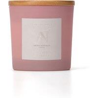 Aroma Naturals Frosted Decadence Glass Candle - Vanilla Bean Scent in Pink | Size: Large