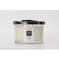 Aroma Naturals Minimalist Luxe Purete Noir 3-Wick Scented Candle in White | Size: Medium