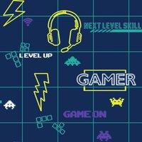 Holden Dcor Gamer Wallpaper in Navy
