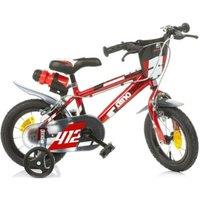 Dino Bikes 412 12 Kids Bike in Red