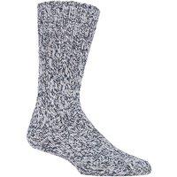 Country Pursuit Men's 1 Pack Pennine Walker Heavy Wool Hiking Socks in Cream | Size: 7-11