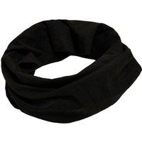 Build Your Brand Men's Tube Cotton Scarf in Black
