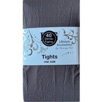 Dancing Girl Women's 40 Denier Coloured Tights in Brown