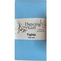 Dancing Girl Women's 40 Denier Coloured Tights in Light Blue