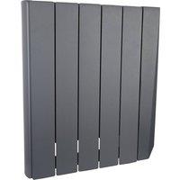 Masterplug SmartEnergy Wall Oil-Filled Radiator, Wi-Fi, 1000W, Grey