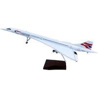 netfurniture British Airways BAC Concorde Model Plane 1:125 in White
