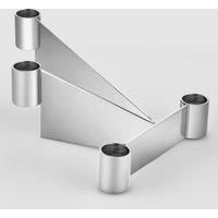 Georg Jensen Urkiola Stainless Steel Candle Holder 3586015 in Silver | Size: A