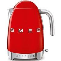 Smeg 50' Style Variable Temperature Kettle in Red