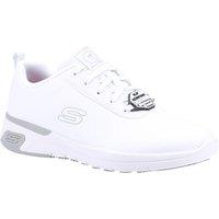 Skechers Women's Marsing Gmina Slip Resistant Occupational Shoe in White | Size: 3