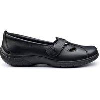 Hotter Women's 'Nirvana' T-Bar Shoes in Black | Size: 4