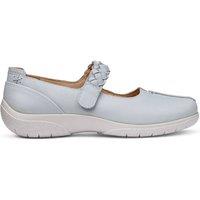 Hotter Women's Wide Fit 'Shake II' Mary Janes in Pale Blue | Size: 6