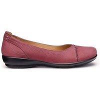 Hotter Women's 'Robyn II' Ballet Pumps in Rose | Size: 7.5
