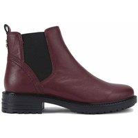 Carvela Women's 'Russ' Leather Boots in Wine | Size: 3