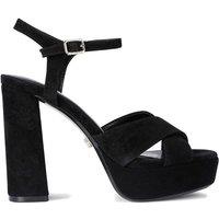 Carvela Women's 'Cinzia Platform' Suede Heels in Black | Size: 8