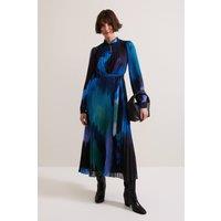 Phase Eight Women's Sophie Pleated Midi Dress | Size: 10