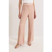 Phase Eight Women's Jorja Straight-Leg Suit Trouser in Dusty Pink | Size: 14