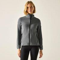 Regatta Women's Florena Full Zip Fleece in Dark Grey | Size: 20