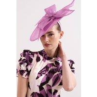 Phase Eight Women's Bow Disc Fascinator in Fuchsia