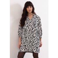 Phase Eight Women's Milicia V-Neck Printed Mini Tunic Dress | Size: 12
