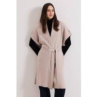 Phase Eight Women's Wendy Knit Gilet in Pale Grey | Size: Large