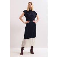 Phase Eight Women's Eleanor Pleated Midi Skirt | Size: 20