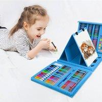 H&O Direct Portable Art Set Drawing Painting Art Supplies for Kids