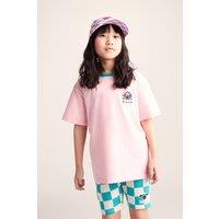 TOG24 'Najdi' Shaun the Sheep T-Shirt in Pink | Size: 5-6 Years