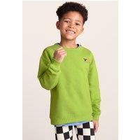 TOG24 'Montadale' Shaun the Sheep Crew Sweat in Lime | Size: 4-5 Years