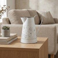 Garden Greatness Relica Floral Blanc Decorative Jug Vase | Size: 1 Pack