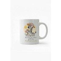 Dyzi Zebra Mum & Child 11oz Ceramic Mother's Day Mug in White