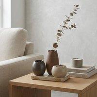 Garden Greatness Trio Ceramic Bud Vases on Decorative Tray | Size: 1 Pack