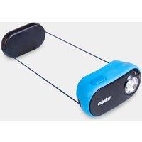Alpkit Graviton 400 lumen head torch with charging case in Blue