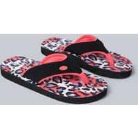 Animal Swish Lightweight Flip Flop in Bright Pink | Size: 2