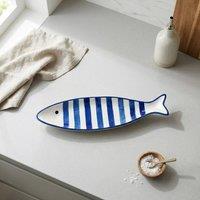 Garden Greatness Striped Sushi Fish Serving Tray | Size: 1 Pack