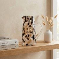 Garden Greatness Maison Speckled Pitcher Jug Vase | Size: 1 Pack