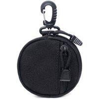 Obasyhig Oxford Cloth Portable Waist Bag in Black