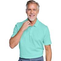 Pegasus Men's 2 Pack Plain Pique Polo Shirts in Mint | Size: XL