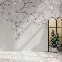 Superfresco Easy Blossom Trail Grey Print To Order 3m x 2.8m Mural